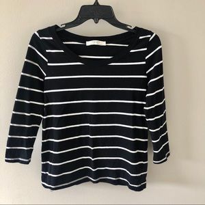 Zara 3/4 sleeve top